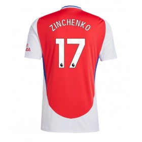 Arsenal Oleksandr Zinchenko #17 Hemmakläder 2024-25 Kortärmad